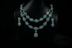 4K GOLD MULTI-STRAND OPAL NECKLACE