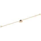 4K GOLD EVIL EYE BRACELET