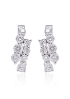 4K GOLD DOUBLE DIAMOND HOOPS